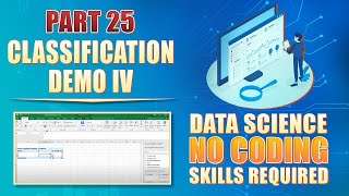 How To Classify Data Set Using RapidMiner Go | Data Classification Demo IV (Part 25)