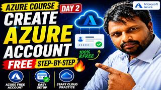 Create Azure Account FREE 🔥 | Step-by-Step Guide | Azure Day 2