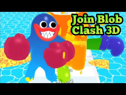 SATISFYING MOBILE GAMES - JOIN BLOB CLASH 3D LEVEL 42 TO 52
