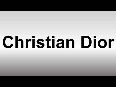 How to Pronounce Christian Dior
