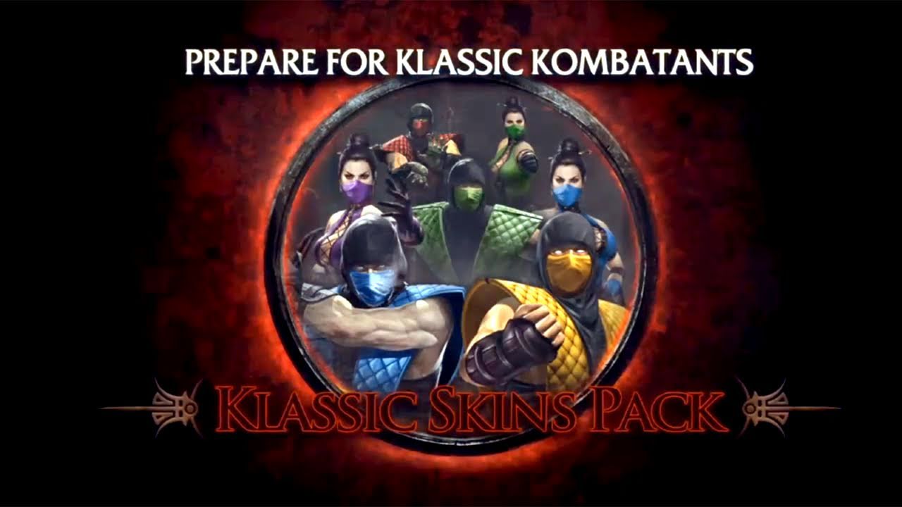 Mortal Kombat DLC: Klassic Skins Pack