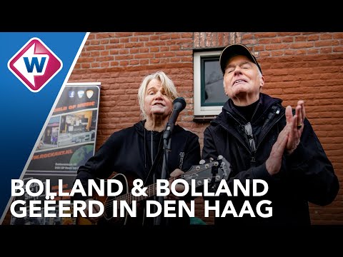 Rob en Ferdi Bolland hebben hun eigen songtekst op de muur
