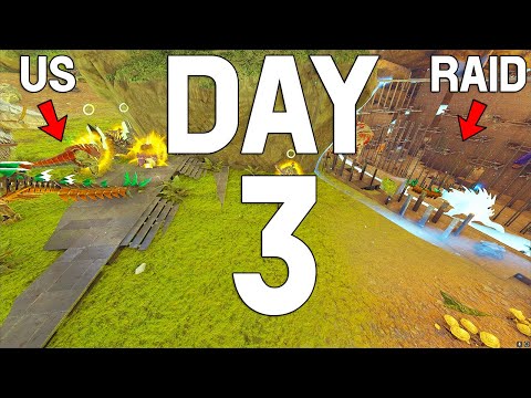The Epic Raid Of Center Redwoods Cave Against 2 Tribes! ROAD TO ALPHA E3