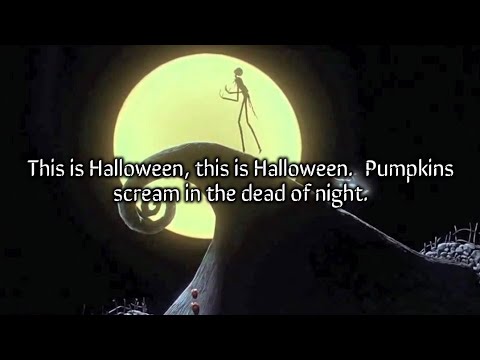 This Is Halloween - The Nightmare Before Christmas | LYRICS | Clear Lyrics