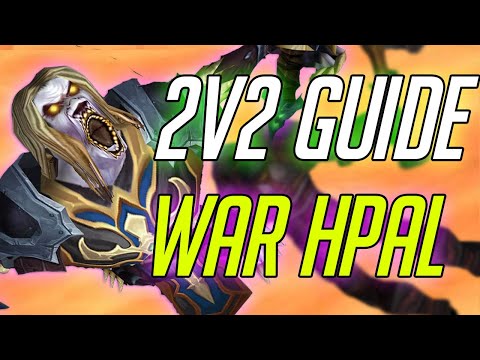 WOTLK SUB ROGUE DISC PRIEST VS  WAR/HPAL 2V2 ARENA GUIDE | 3.3.5