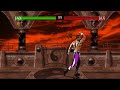 Mortal Kombat 2 HD Kombat Tomb Stage Fatality Demonstration