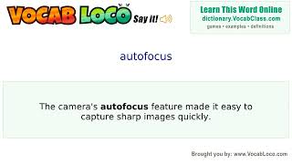 Video thumbnail for autofocus