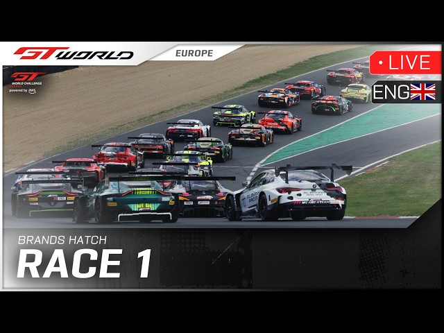LIVE | Race 1 | Brands Hatch | GT World Challenge powered by AWS 2026 (English) SDDEFAULT Thumbnail