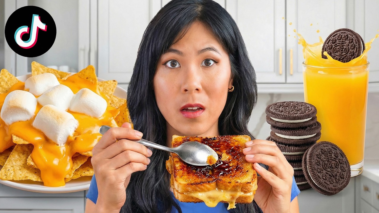 I Tested the MOST UNUSUAL Tiktok FOOD COMBOS!🍴