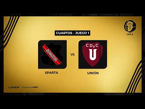 LIGA CORDOBESA ''A'' - CUARTOS - JUEGO 1 - SPARTA 58 - 84 UNIÓN (ONCATIVO) - 24-10-25