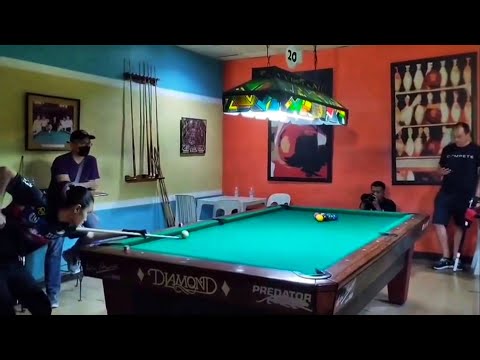 Shane Van Boening vs Kayla C. Herrera ( Wilde Blu Junior ) in Philippines 🇵🇭