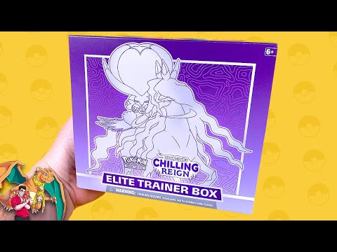 Pokemon Chilling Reign Elite Trainer Box - Shadow Rider and Calyrex