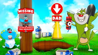 Roblox Jack Dig Down To Find Oggy's Dad | Rock Indian Gamer |
