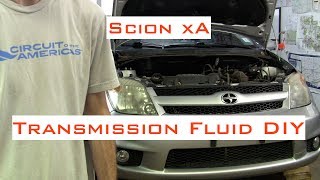 Scion xA xB | Auto Transmission Fluid/Filter DIY | 2004-2006