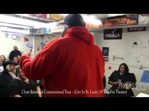 James Ross @ Cortez Vaughn - "Commissioned Choir Rehearsal" - www.Jross-tv.com (St. Louis)