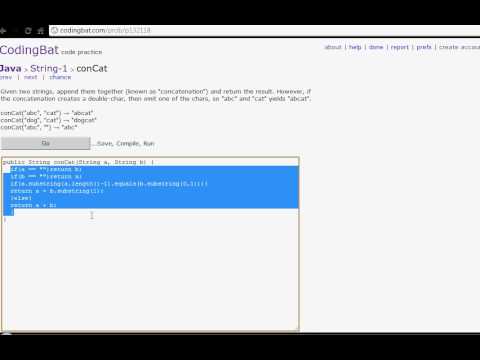 Codingbat Com Java Puzzles 12