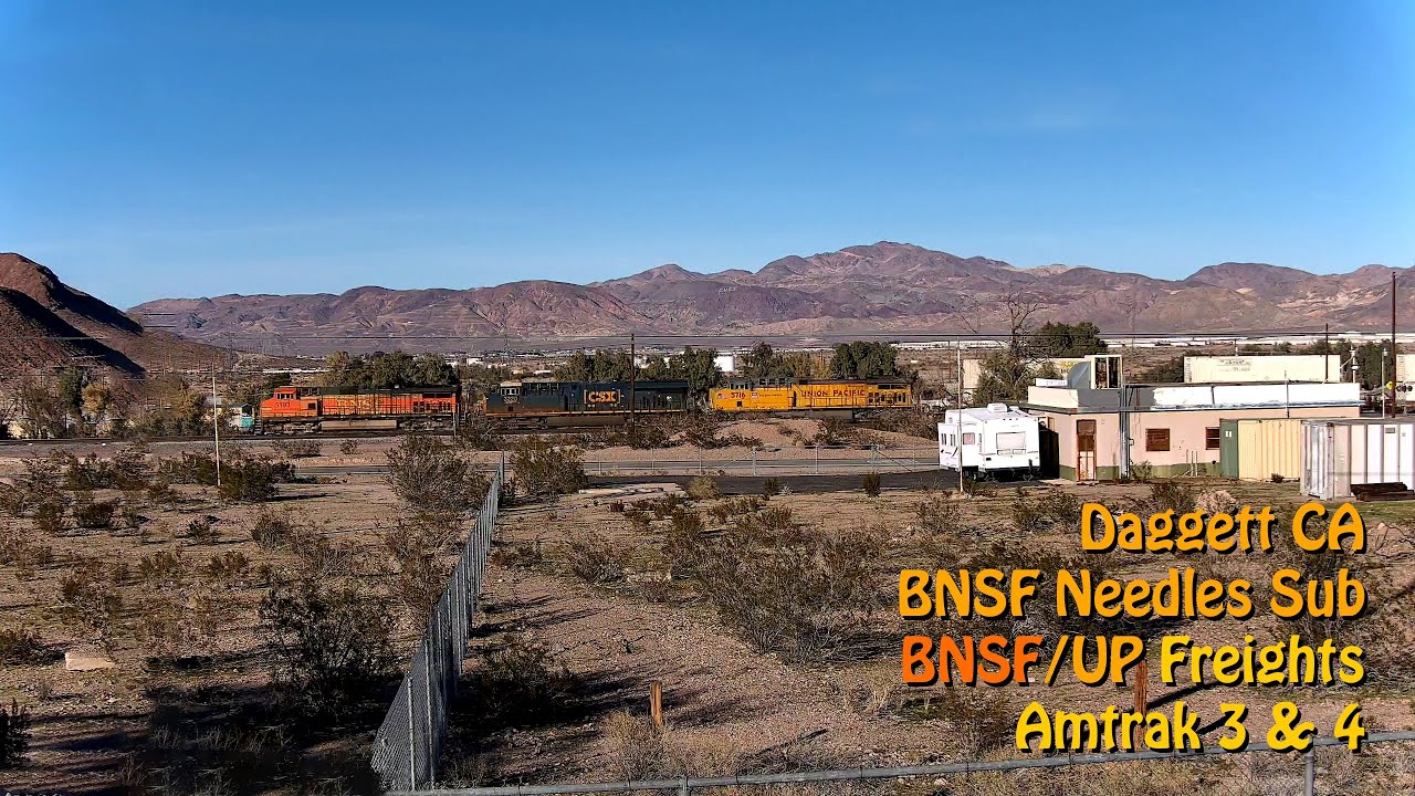 Live webcam view of Daggett Railway Live Cam