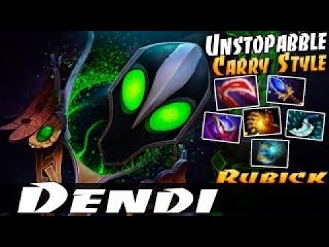 Dendi [Rubick] Unstopabble Carry Style - Dota 2