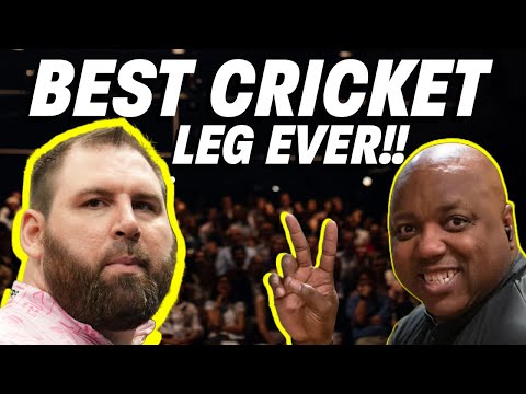 BEST CRICKET LEG EVER!!! | ALEX SPELLMAN VS LEONARD GATES