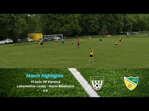 Sestřih TJ Lokomotiva Louky - Horní Bludovice - 19. kolo 10.5.2025