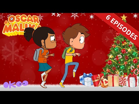 🎄🎅 Oscar et Malika fêtent Noël - Compilation dessins animés