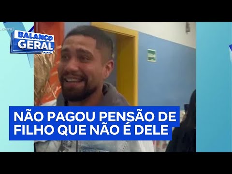 Homem é preso por não pagar pensão alimentícia de filho que não é dele