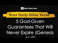 5 God-Given Guarantees That Will Never Expire (Genesis 46:2)