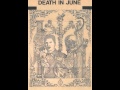 DEATH IN JUNE The Fog Of The World 