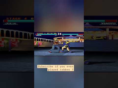 Julia dangerous combos Part 2 Tekken 3 PC GAMEPLAY || 5 hit combo || #shorts #gaming #tekken