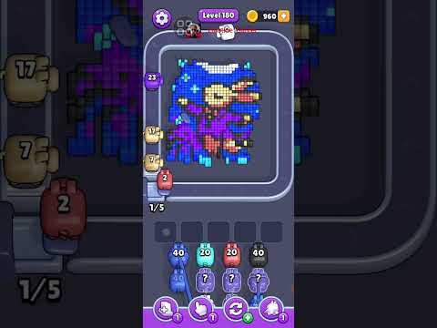 Pixel Flow Level 180 Walkthrough