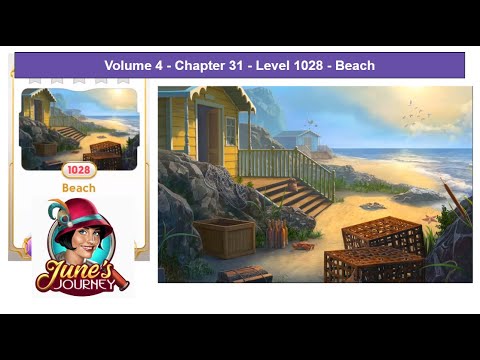 June's Journey - Volume 4 - Chapter 31 - Level 1028 - Beach (Complete Gameplay, in order)
