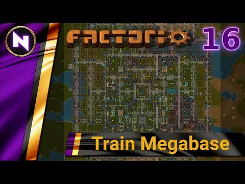 Factorio 0.18 Train Megabase #16 TRYING TO CULL THE WARNINGS