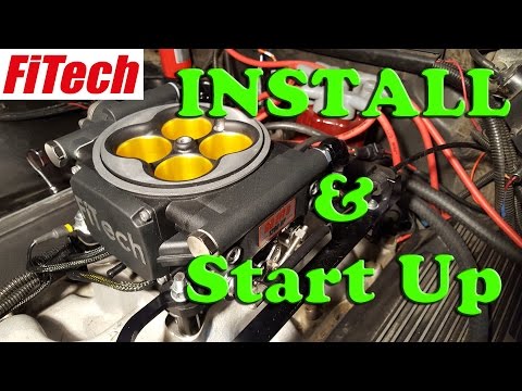FiTech EFI-8 1200 hp Install & Start up