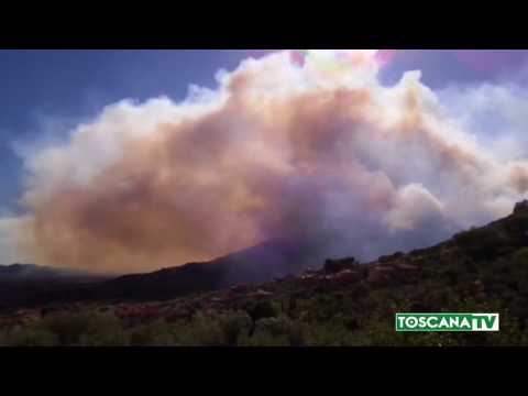 2017-07-17 FIRENZE - INCENDI, MANCONO 150 PERSONE PER LA FORESTALE