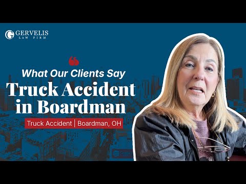 Serious Truck Accident Survivor Shares Experience With Gervelis Law Firm