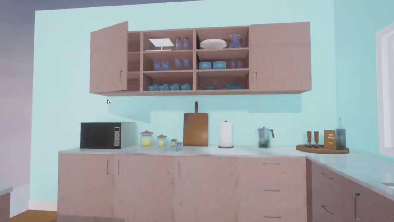 Doll Kitchen 3D Model