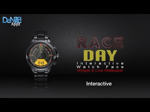 Race Day HD Watch Face Video