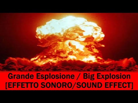 Grande Esplosione 💣 Big Explosion 💣 [EFFETTO SONORO / SOUND EFFECT] 💣