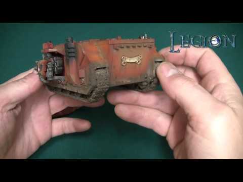 Warhammer 40K Blood Angels Baal Predator & Terminator Chaplain