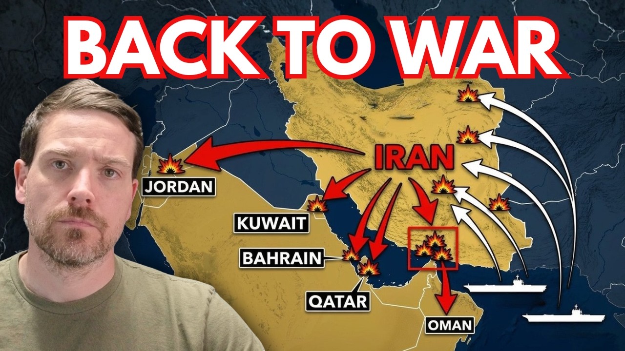 Iran Fires Hundreds of Missiles As War Restarts