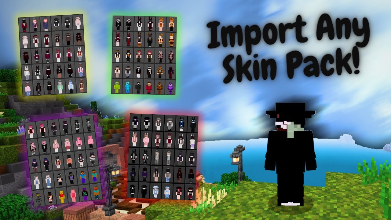 How To Import ANY SKIN PACK In Minecraft Bedrock Edition in 2025!! (Windows 11, After 1.21.41)