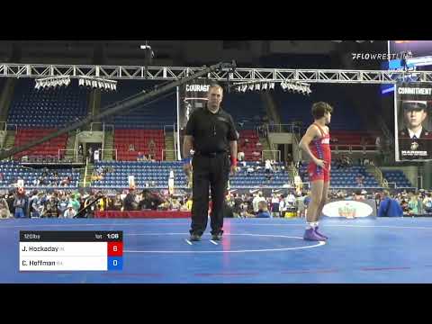120 Lbs Consi Of 32 #2 - Jake Hockaday, Indiana Vs Colson Hoffman, Georgia Dd8e