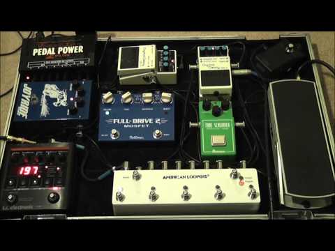 Programmable Looper Guitar Effects Switcher Made in USA - 5CH w/Master Bypass by American Loopers