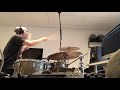 silversun pickups draining drum cover