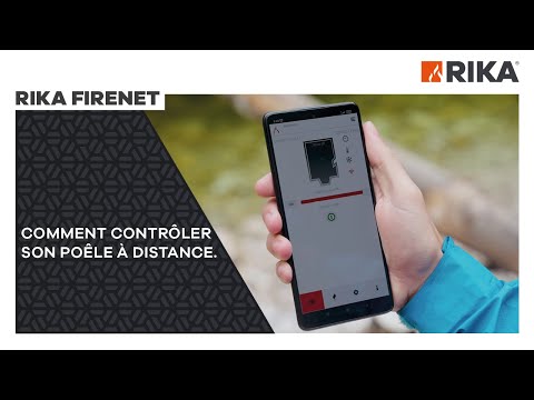 RIKA FIRENET | COMMENT CONTRÔLER SON POÊLE À DISTANCE | FR