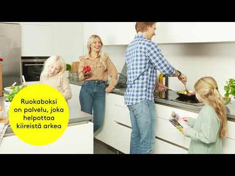 Ruokaboksi helpottaa kiireistä arkea
