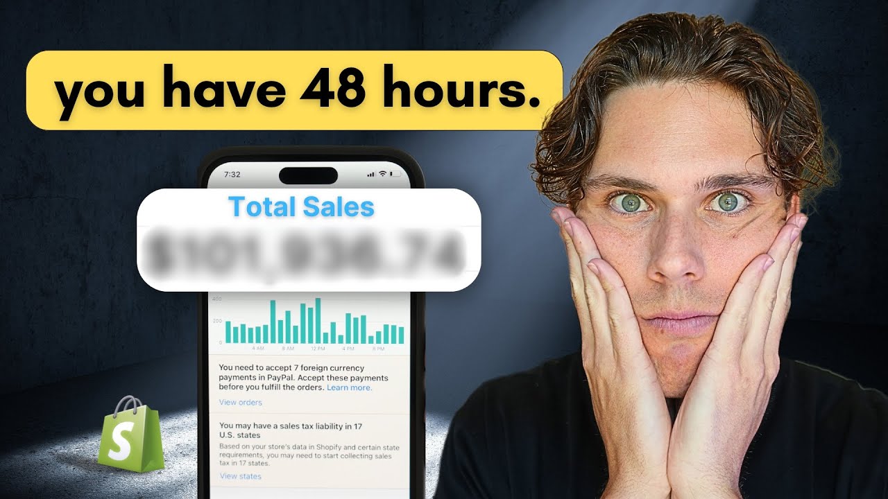 I Tried Shopify Dropshipping For 48 Hours (Realistic Results)