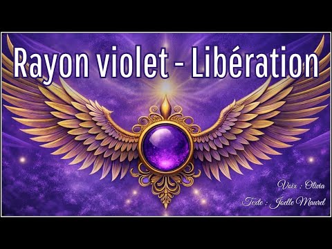 🌸 Guided Meditation - Violet Ray - Transmutation and Liberation with Archangel Zadkiel