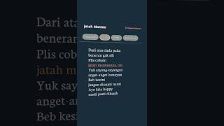 Download lagu jatah mantan - lirik lagu jatah mantan - plis cobain - #laguviral #liriklagu #musik #shorts mp3 Download lagu jatah mantan - lirik lagu jatah mantan - plis cobain - #laguviral #liriklagu #musik #shorts mp3