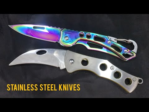 Unwrapped: S04E46 | Stainless Steel Knives | Raptor Claw Style Fancy Metallic Blades | for Unboxings